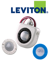 Leviton OSFHD-IAW PIR Fixture Mount High-Bay Sensor - Alternating Relay