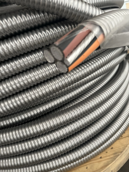 500MCM AWG 3C w/GND Aluminum Interlocked Armor Armored Cable - 90C ...